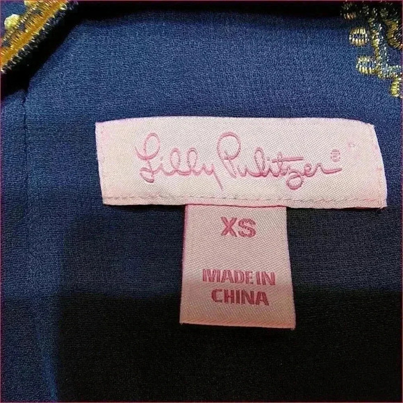 Lilly Pulitzer Quinn Dress - Gypset Swirl Halter Neck XS - Summer Fashion - Picture 5 of 5